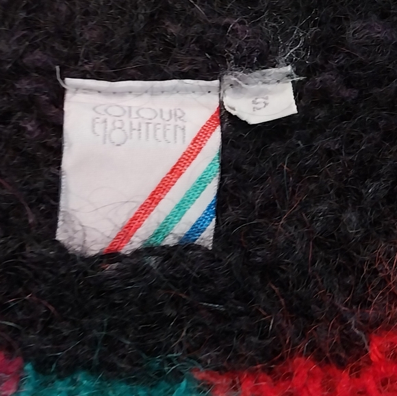 Oversize Colorful Argyle Sweater - Picture 3 of 5